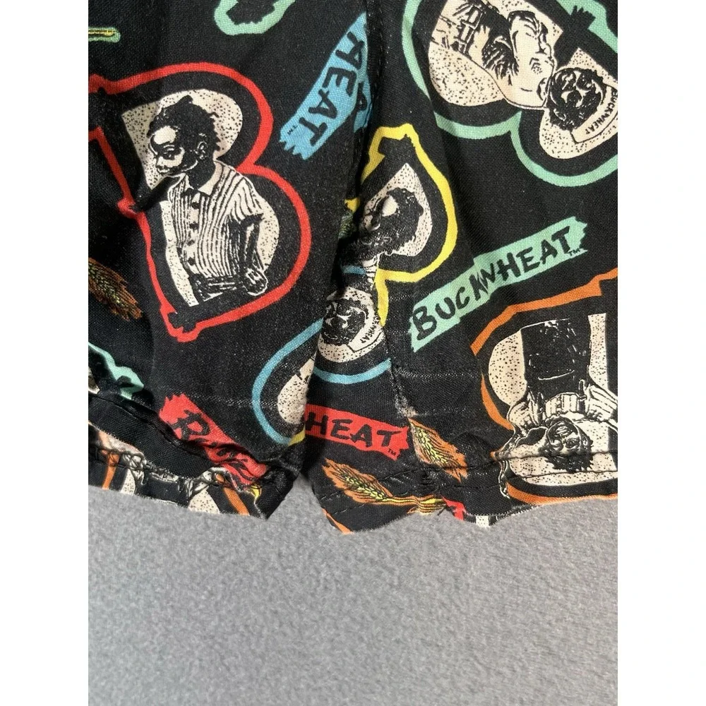 Vintage Buckwheat Marlin Tease Boxer Sleep Shorts Size XL USA Made Little Rascal